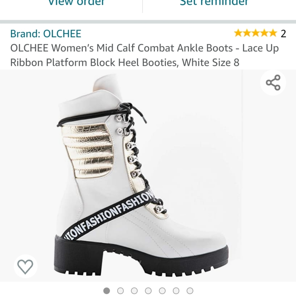 White boots